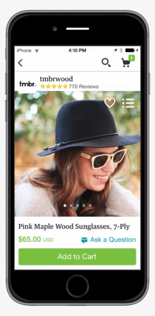 Etsy Product Listing Mobile View - Mobile Phone #8808481