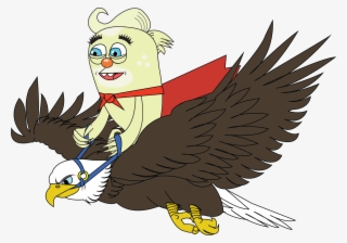 The Hair Hops Off Trump's Bright Orange Head And Works - Cartoon #8808865