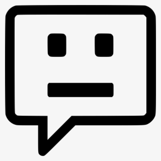 Chatbot Svg Png Icon Free Download - Chatbot Icon Png Black #8809144