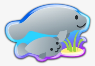 Manatee Clipart Florida #8810218
