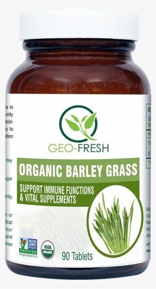 Organic Barley Grass Tablet - Geo Fresh Organic #8810376