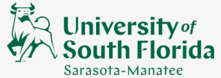 Usf Logo Wordmark Sarasota Manatee Lightbg Rgb - Oval #8810579