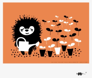 Poster A3, Siiri The Gardener - Cartoon #8810677