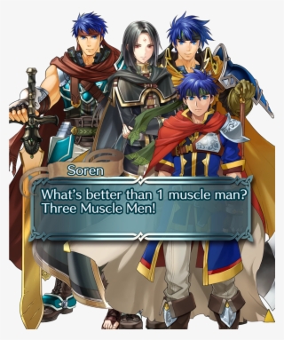 What's Better Than 1 Muscle Man Three Muscle Men - Ike Fire Emblem Heroes #8810902