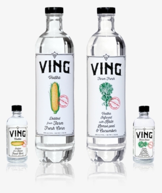 All Bottles Reflection Med - Ving Vodka Price #8811233