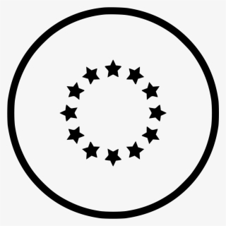Png File Svg - Star Circle Frame Png #8811303