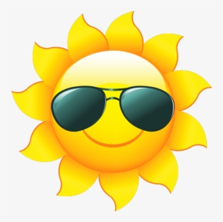 Heat Clipart Sunshine - Cartoon Sun #8811686