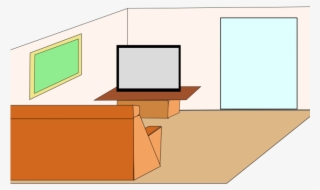 Living Room Clipart Transparent - Room Clip Art #8811812