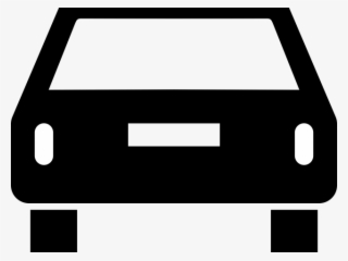 Rear Clipart Back Car - Traffic Symbol Car #8812536