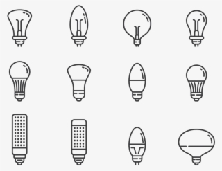 Led Lights Icons Vector Download Free Vector Art Stock - Led Light Vector Png #8812587