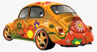 Carros Png - Hippie Beetle Car #8812636