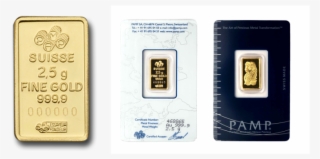 Fine Gold - Pamp Suisse Gold Bars #8813386