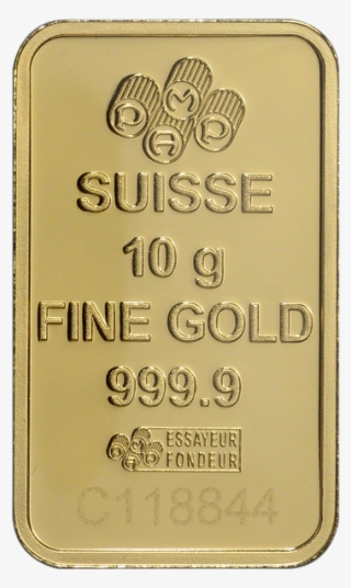1oz Recognized Bar - 10g Suisse Gold Bar #8813436