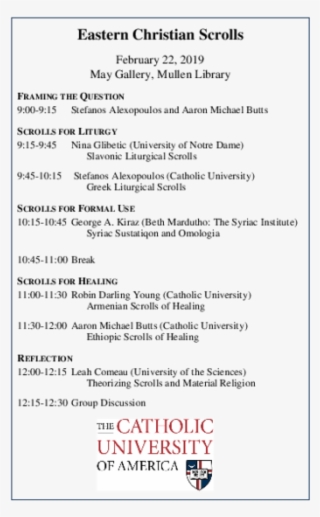 Eastern Christian Scrolls - Document #8814333