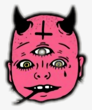 Evil Sticker - Cartoon #8814864