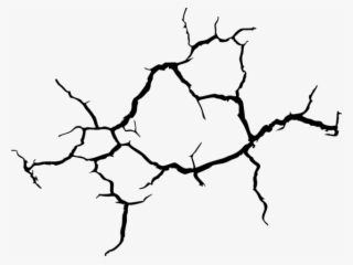 Dark Textures Clipart Cracked - Cracks In Ground Png #8816095