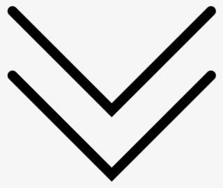 Arrow Double Down - Line Art #8816245