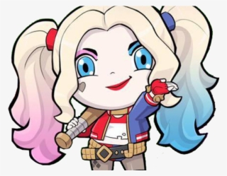 Harley Quinn Clipart Diamond Png - Suicide Squad Harley Quinn Chibi #8817951