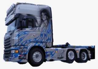 The Birth Of The Ghostrider - Scania R730 Ghost Rider Nima Transporte #8818191