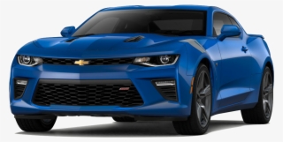 A Blue 2018 Chevy Camaro 2ss - Camaro Ss 2018 Blue #8818623