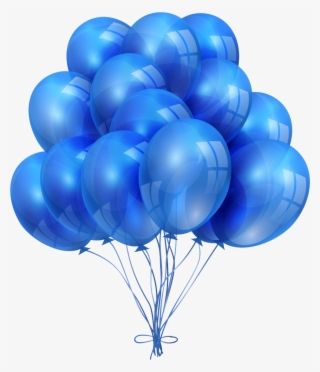 More Like A Family, All The Clients Have Always Been - Happy Birthday Gold And Blue Balloons #8818746
