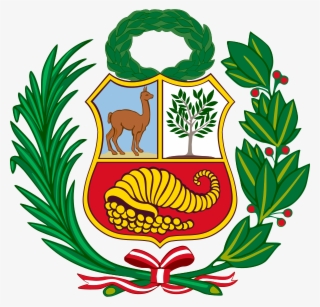 Coat Of Arms Of Peru Alternative Version - Flag Of Peru Symbol - Free ...