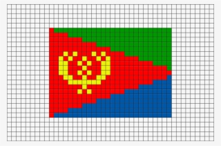 Flag Of Chile Pixel Art - Drapeau Pixel Art #8819771