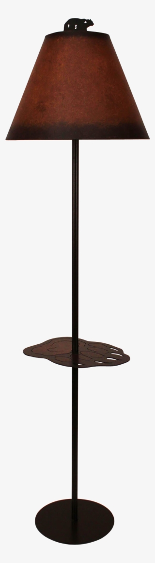 Iron Bear Paw Drink Table Tray Lamp - Lampshade #8819967
