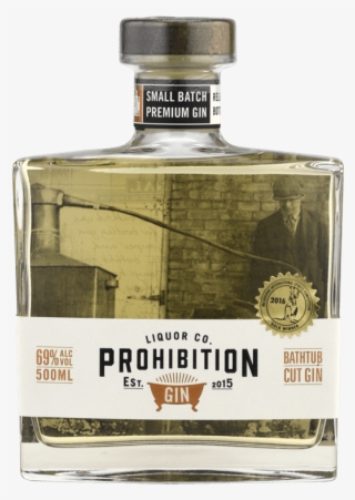 Prohibition Liquor Co - Glass Bottle #8819999