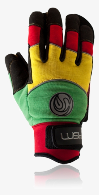 Glove Clipart Handspan - Rasta Sliding Gloves #8820187