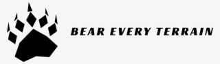Bear Paw Logo - Black-and-white #8820331 Bear Paw Logo - Black-and-white #8820331