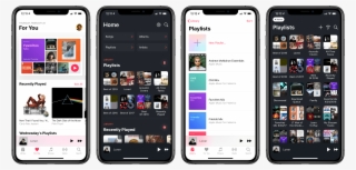 Comparing The For You And Playlist Pages Between Music - Iphone #8820437