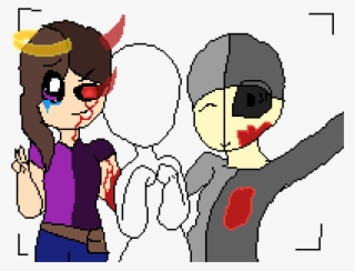 Black Eyes Mean Crazy - Cartoon #8820532