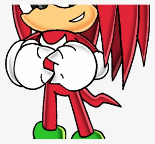 Sonic The Hedgehog Clipart Knuckles The Echidna - Classic Knuckles The Echidna #8821138
