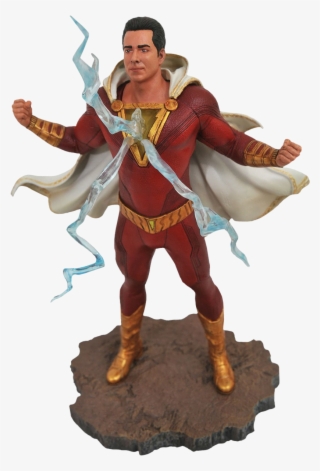 Shazam Dc Gallery 9” Pvc Diorama Statue - Shazam Diamond Select #8821517