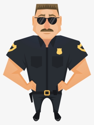 Judge Police Officer Handsome Download Hd Png Clipart - Policial Png #8821736
