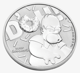 Ibtuv219110 4 - Homer Simpson Silbermünze #8821924