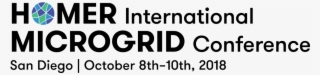 Homer Energy Annual Conference To Explore “microgrids - Oval #8822278