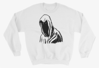 "hooded Figure" Sweatshirt - Sweatshirt #8822631