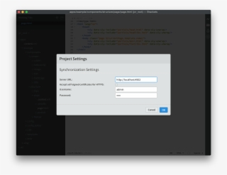 Htl Project Settings - Brackets Setting #8822936