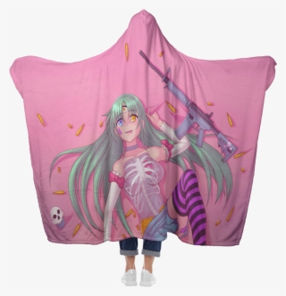 Akemi Hooded Blanket - Blanket #8823038