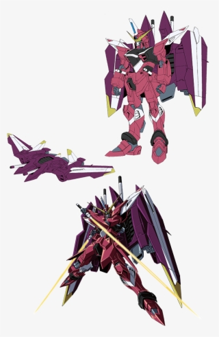 Freedom Gundam's Brother Unit - Justice Gundam Png #8823327