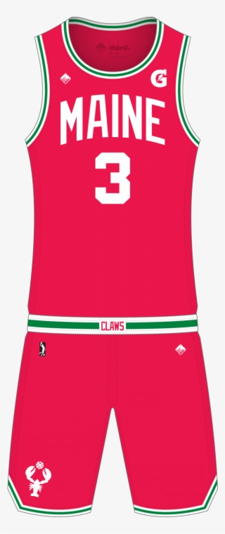 Maine Red Claws Away - Maine Red Claws Jersey Logo #8823979