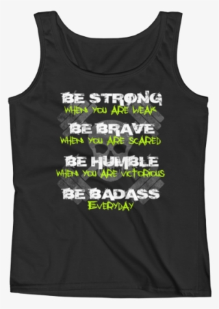 Be Badass Anvil Womens Tank - Active Tank #8824507