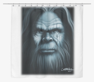 Sasquatch Shower Curtain - Western Gorilla #8825080