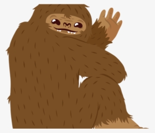 Sasquatch Clipart Transparent - Bigfoot Cartoon Png #8825550