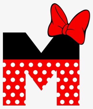 craft fourth birthday free mickey mouse text photo minnie mouse letter m free transparent png download pngkey