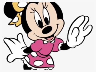 Minnie Mouse Clipart Design - Young Minnie Mouse #8876009