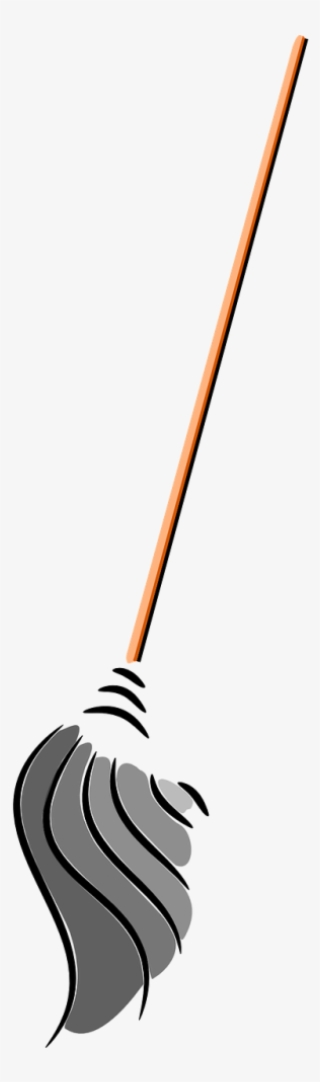 Housekeeping Clipart Sweep Mop - Mop Vector Png #8876617