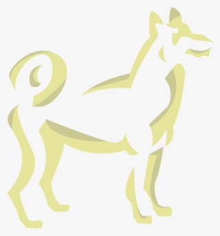 Dog Talisman Spirit Animal Zodiac Sign Vector Art Goldenrod - Deer #8877791